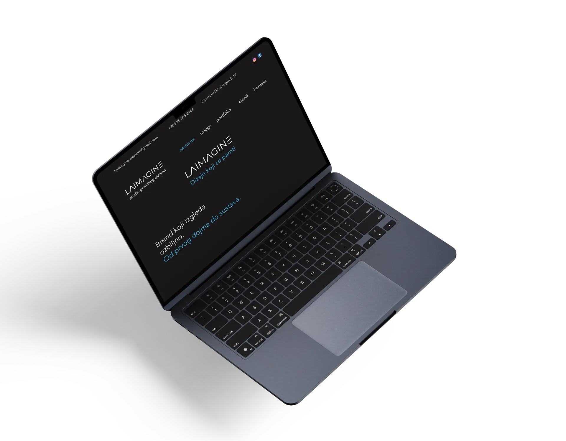 Laptop mockup