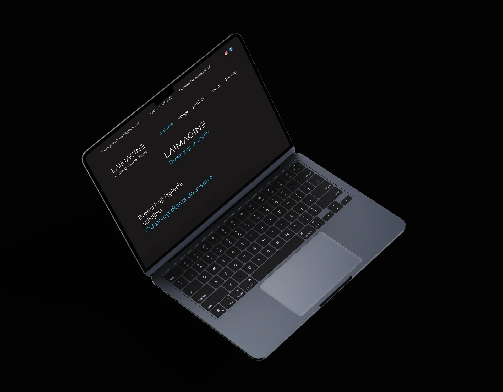 Mockup laptopa